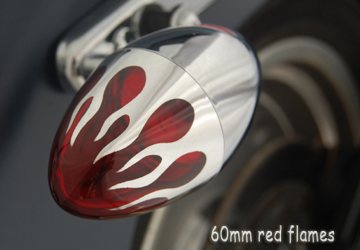 60 mm red flames